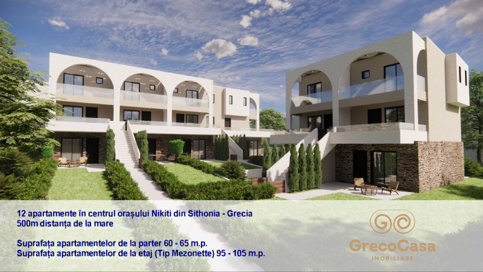 Apartamente Moderne la mare in Grecia - Nikiti, Halkidiki