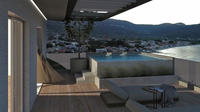 Vilă de Lux în Thassos - Grecia | Maisoneta cu 3 Dormitoare și Piscină Privată